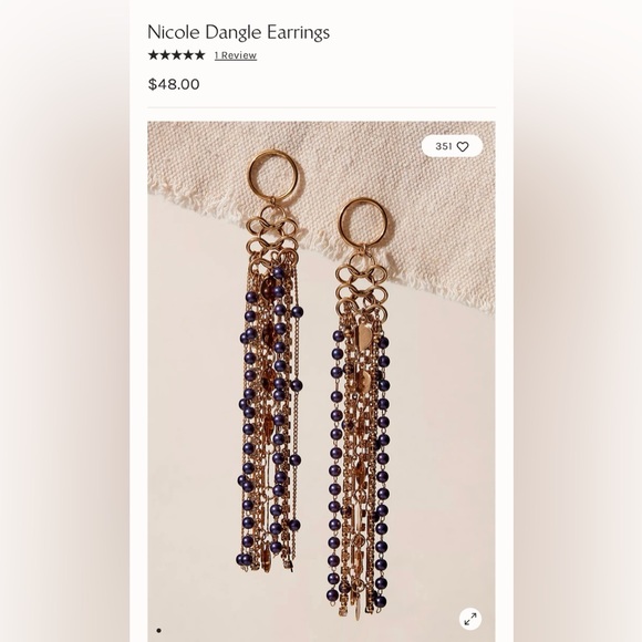 Free people Nicole Dangle earring - Picture 7 of 10